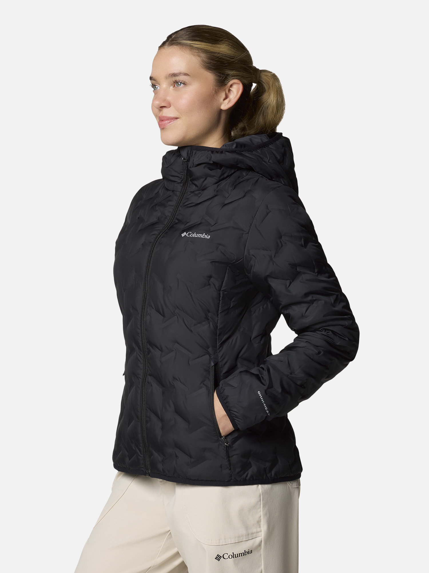 Пуховик жіночий Columbia Delta Ridge II Down Hooded Jacket