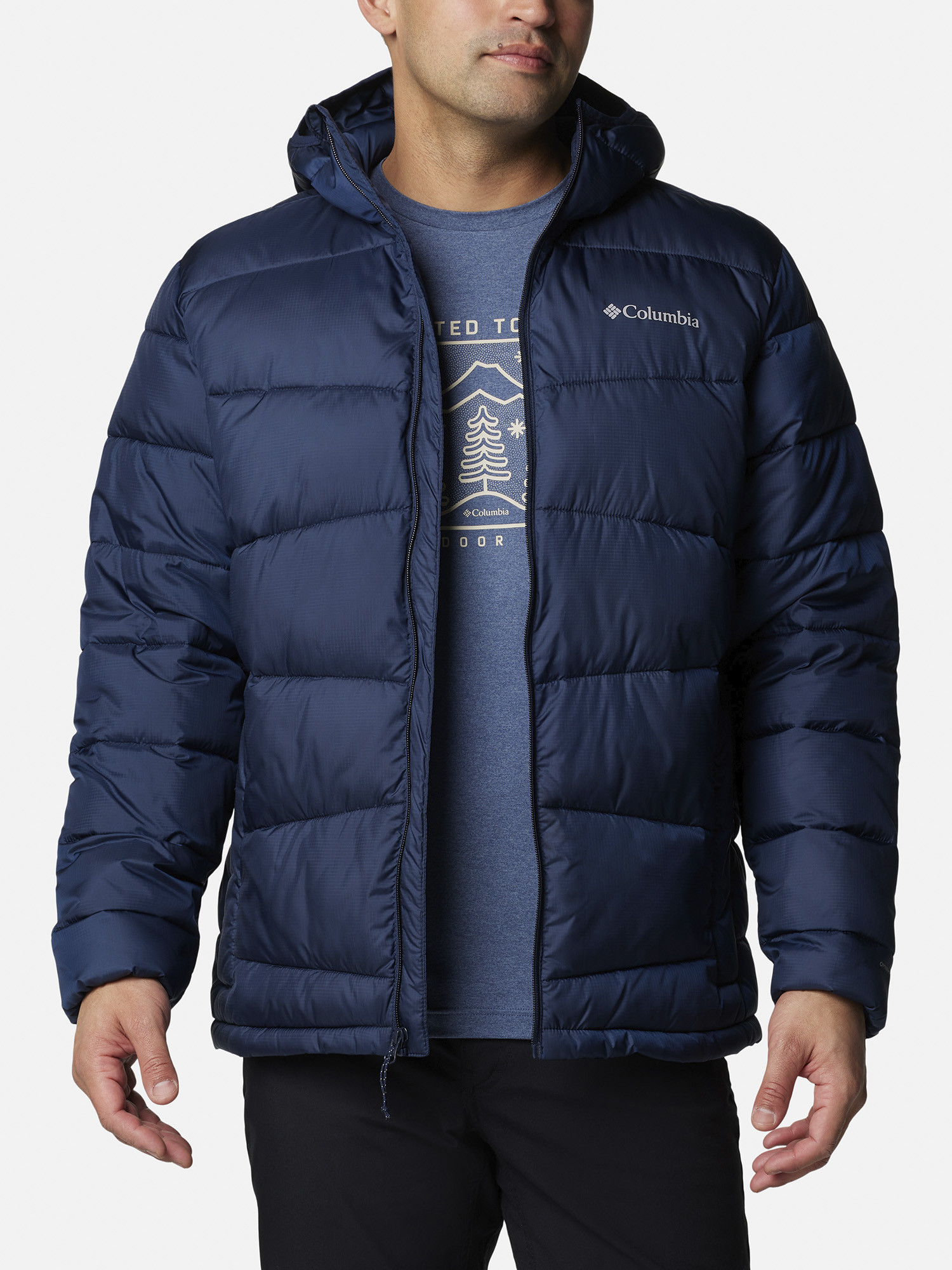 Куртка утеплена чоловіча Columbia Fivemile Butte™ II Hooded Jacket