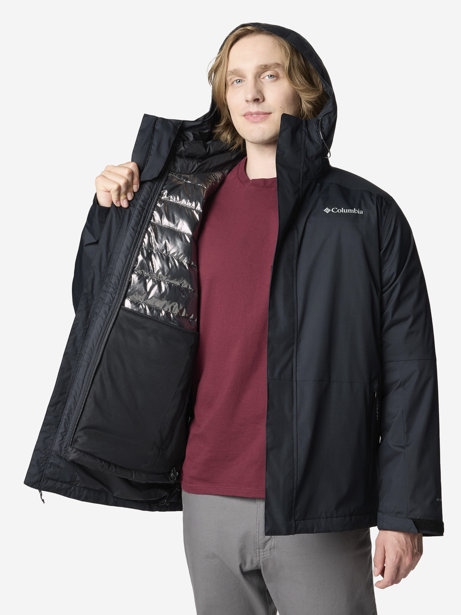 Куртка 3 в 1 чоловіча Columbia Point Park™ Interchange Jacket