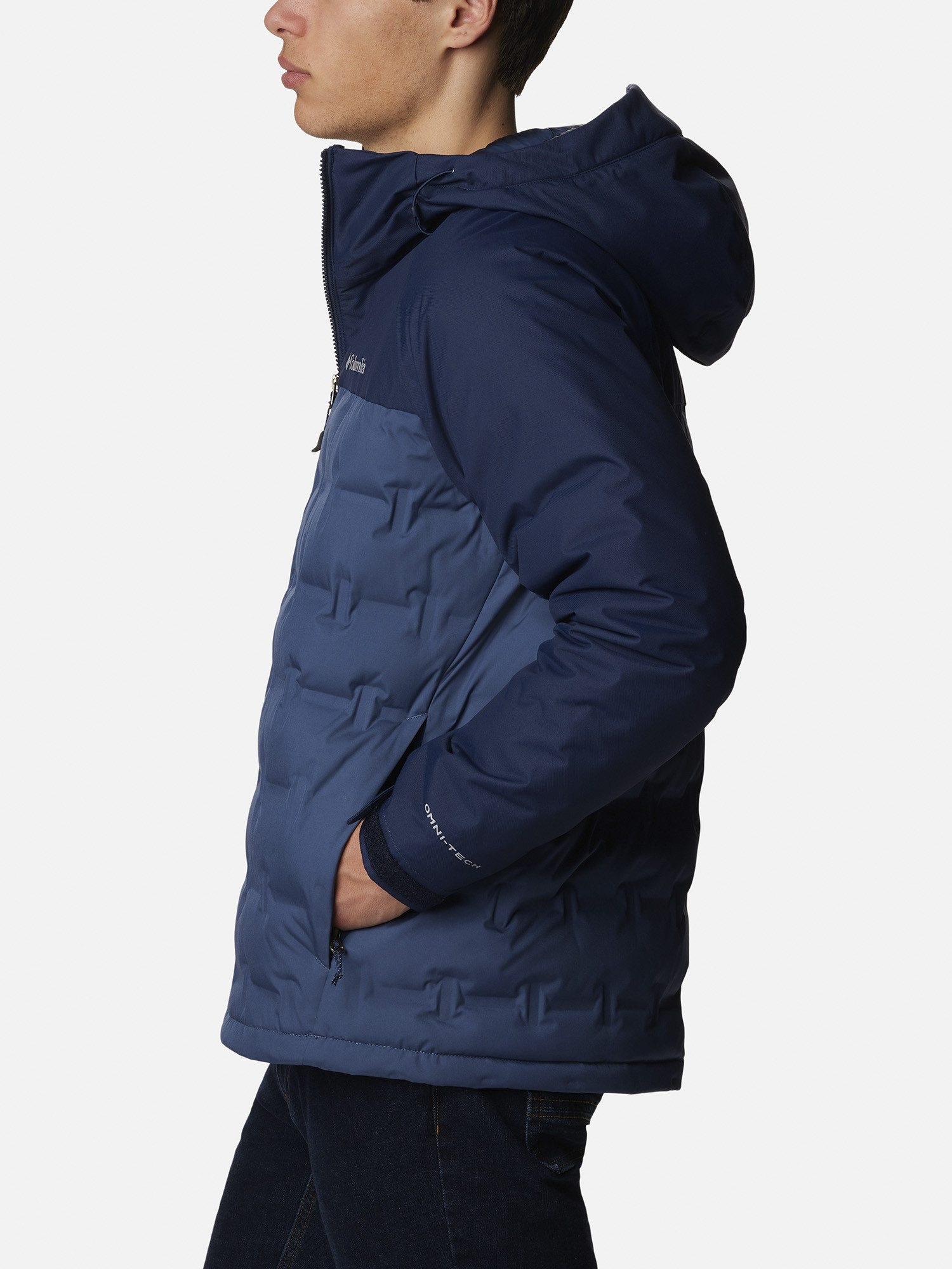 Пуховик чоловічий Columbia Grand Trek III Down Hooded Jacket