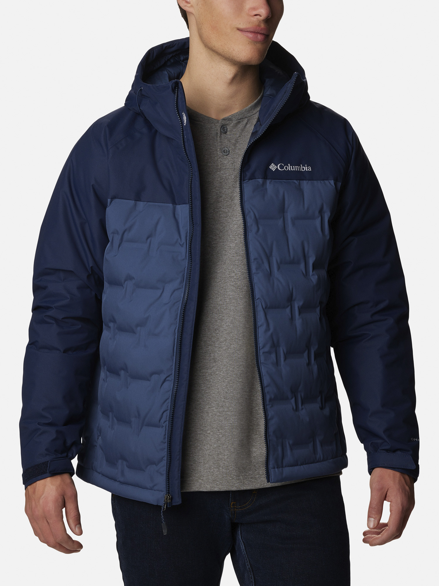 Пуховик чоловічий Columbia Grand Trek III Down Hooded Jacket