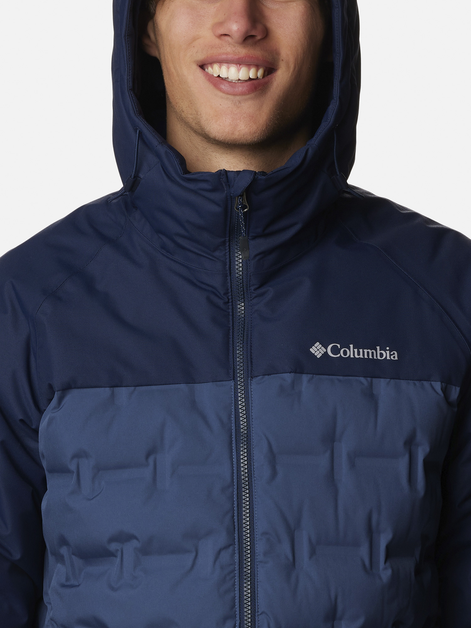 Пуховик чоловічий Columbia Grand Trek III Down Hooded Jacket