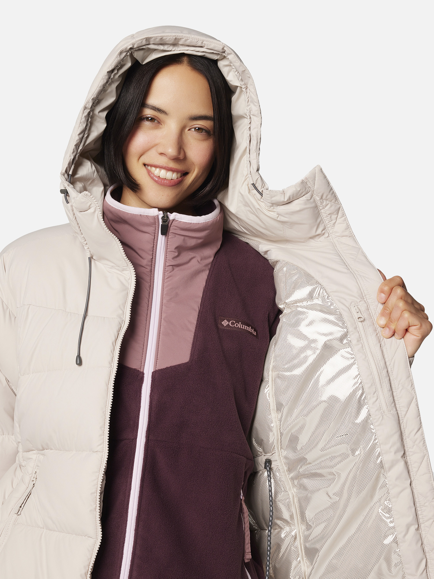 Пальто утеплене жіноче Columbia Pike Lake II Long Jacket