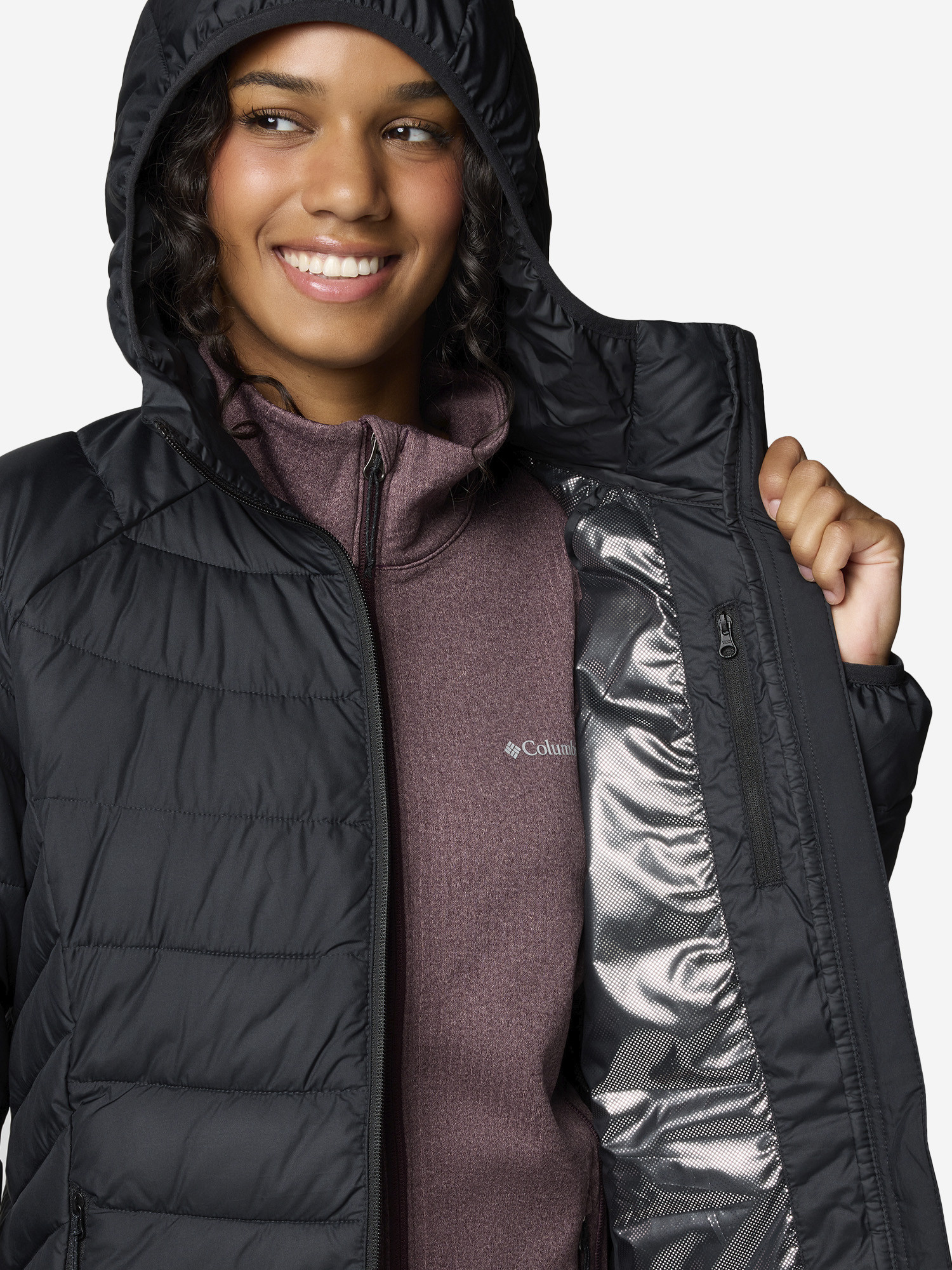 Куртка утеплена жіноча Columbia Powder Lite II Mid Jacket