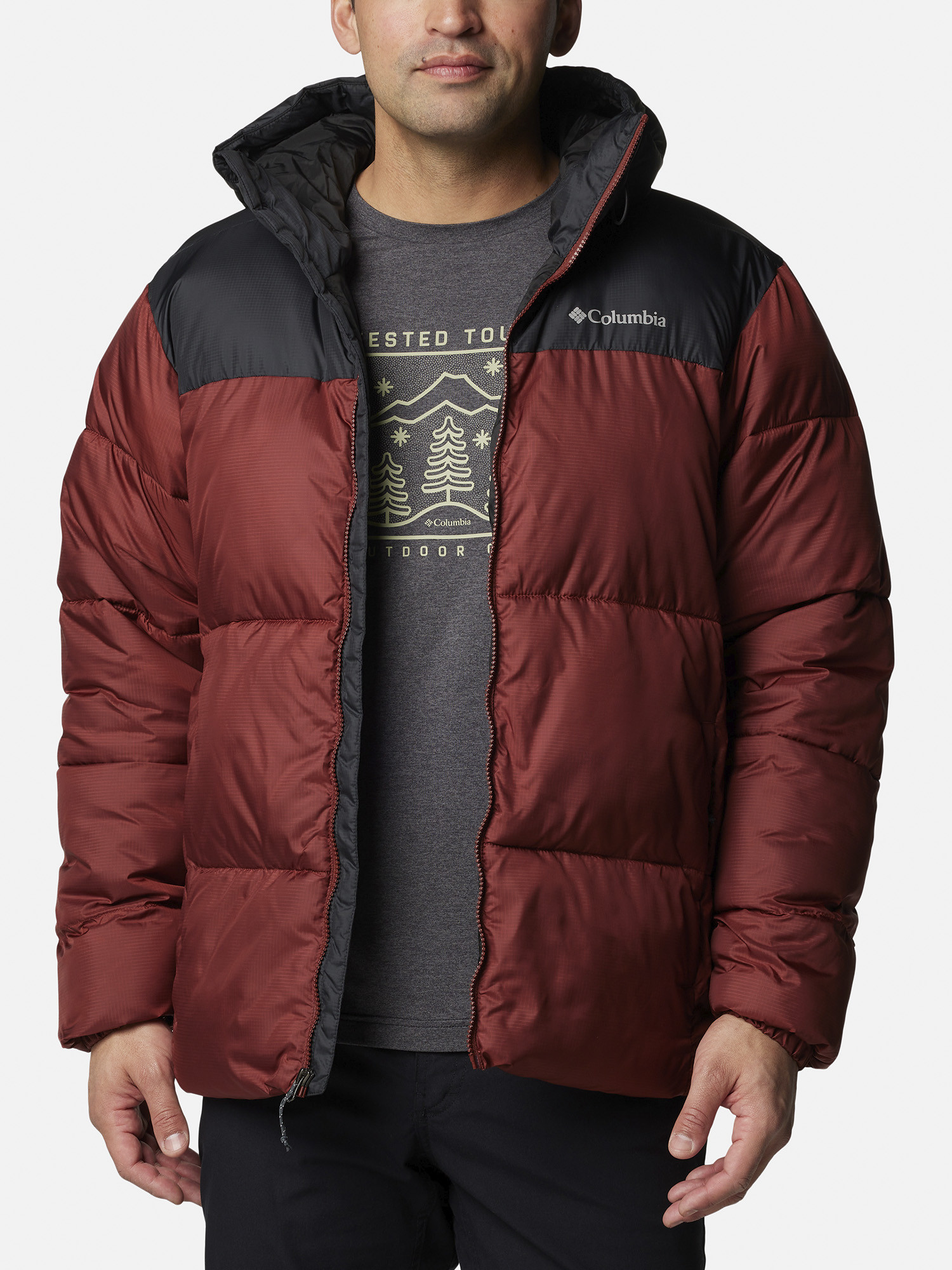 Куртка утеплена чоловіча Columbia Puffect II Hooded Jacket