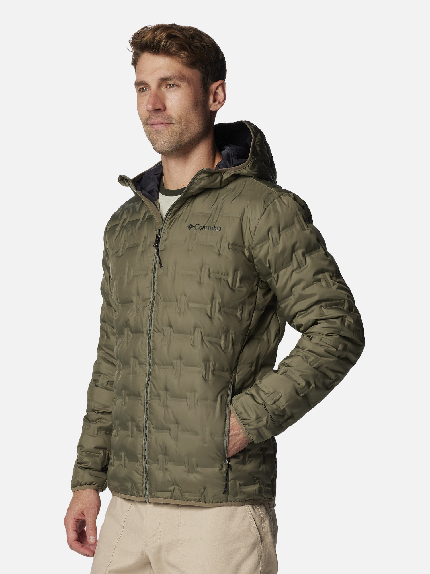 Пуховик мужской Columbia Delta Ridge II Down Hooded Jacket