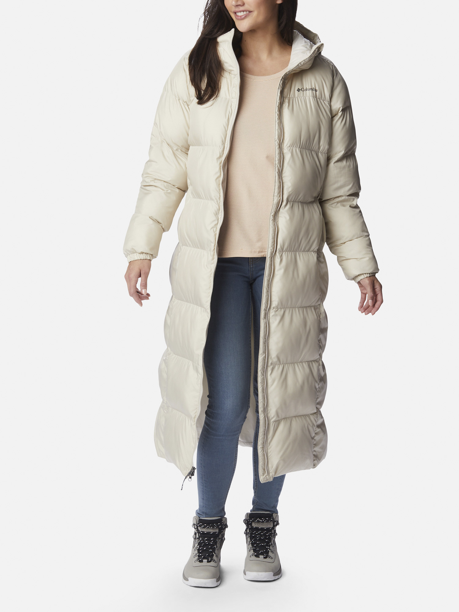 Пальто утепленное женское Columbia Puffect II Long Jacket