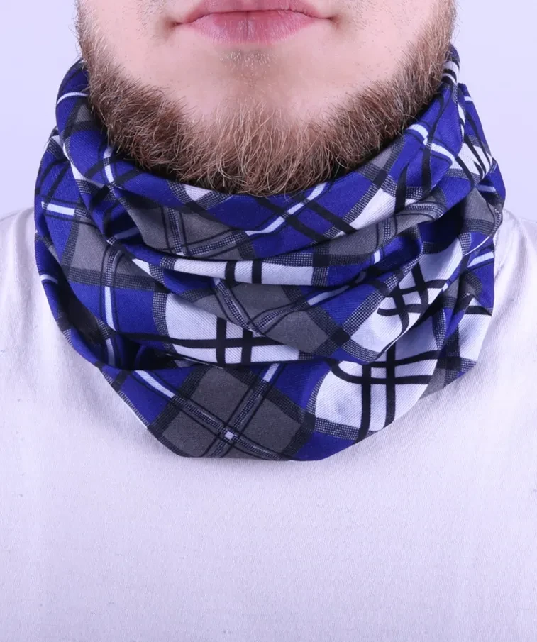 Бандана 5000 Miles Blue Plaid