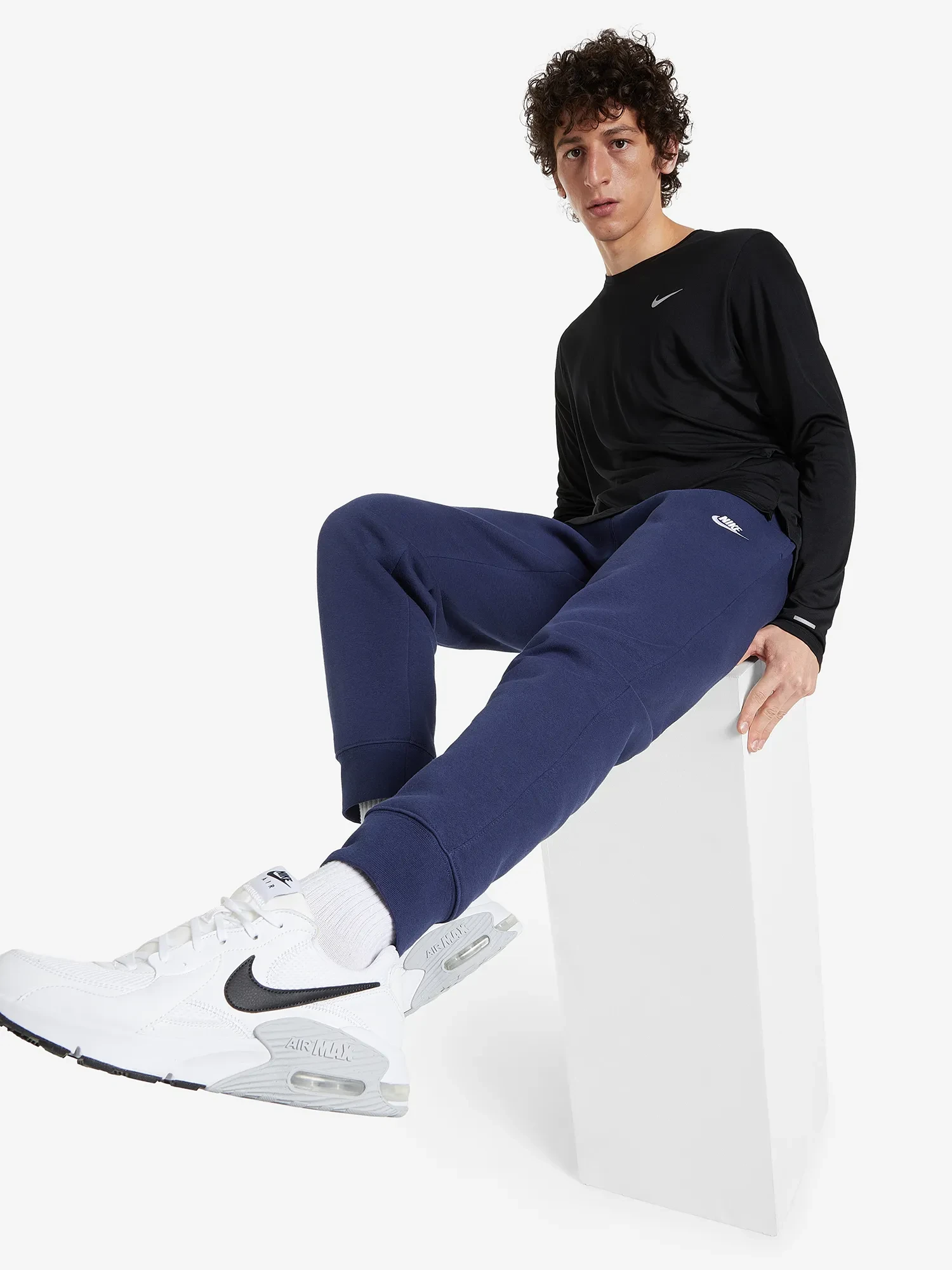 Штани флісові чоловічі Nike Sportswear Club Fleece