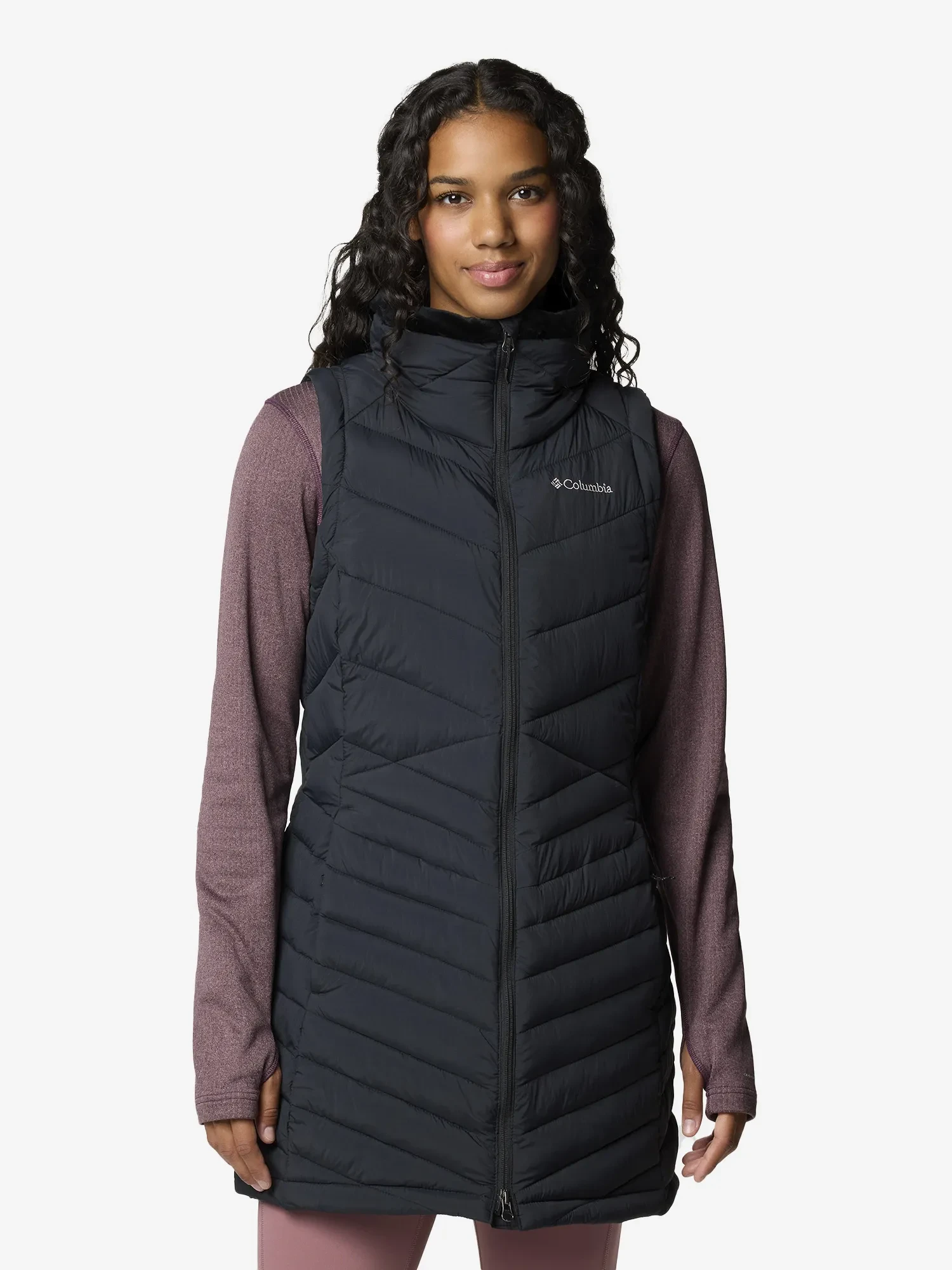 Жилет утепленный женский Columbia Joy Peak II Long Vest