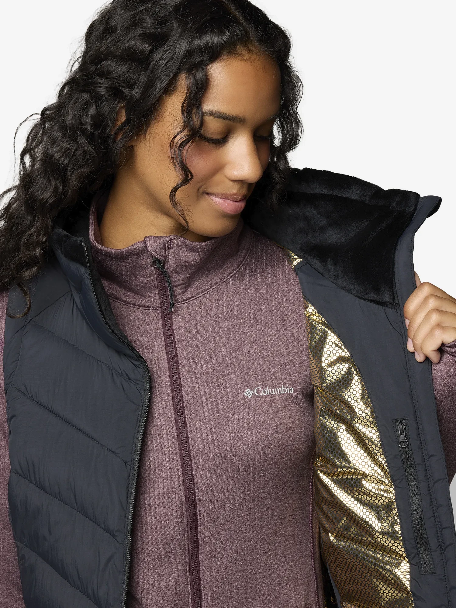 Жилет утепленный женский Columbia Joy Peak II Long Vest