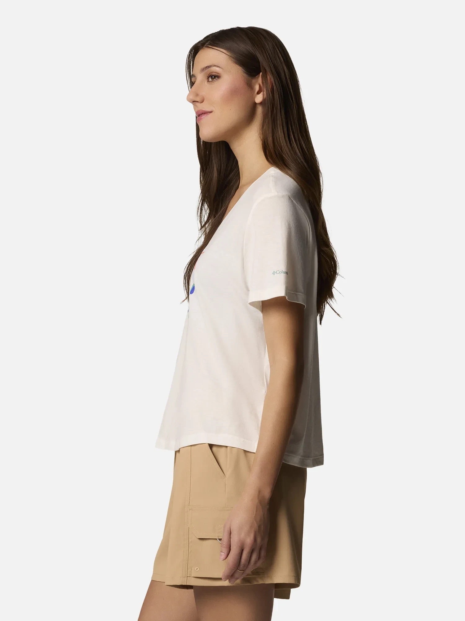 Футболка женская Columbia Ruby Springs™ Graphic Scoop Neck SS