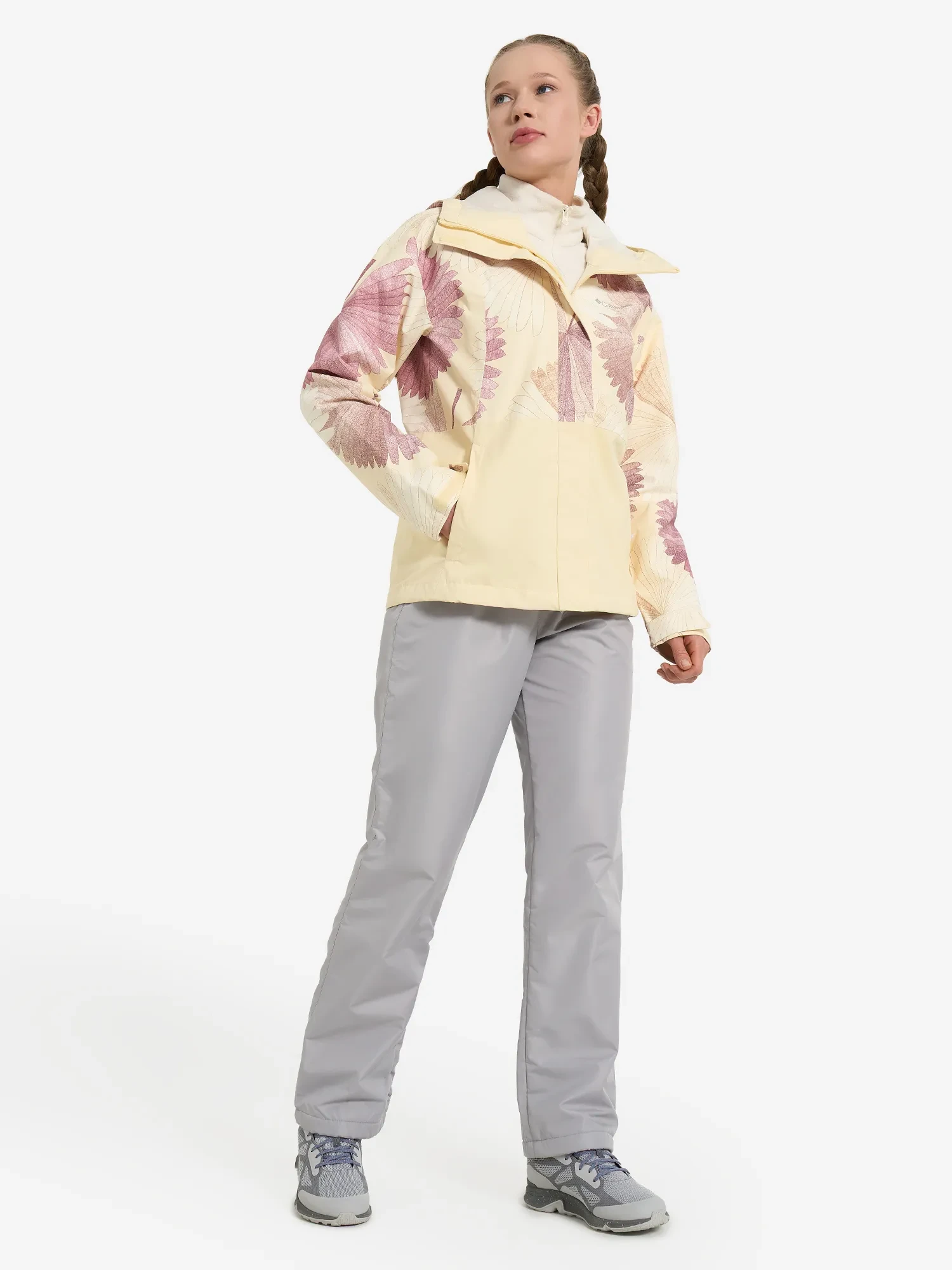 Куртка мембранна жіноча Columbia Hikebound Printed Jacket