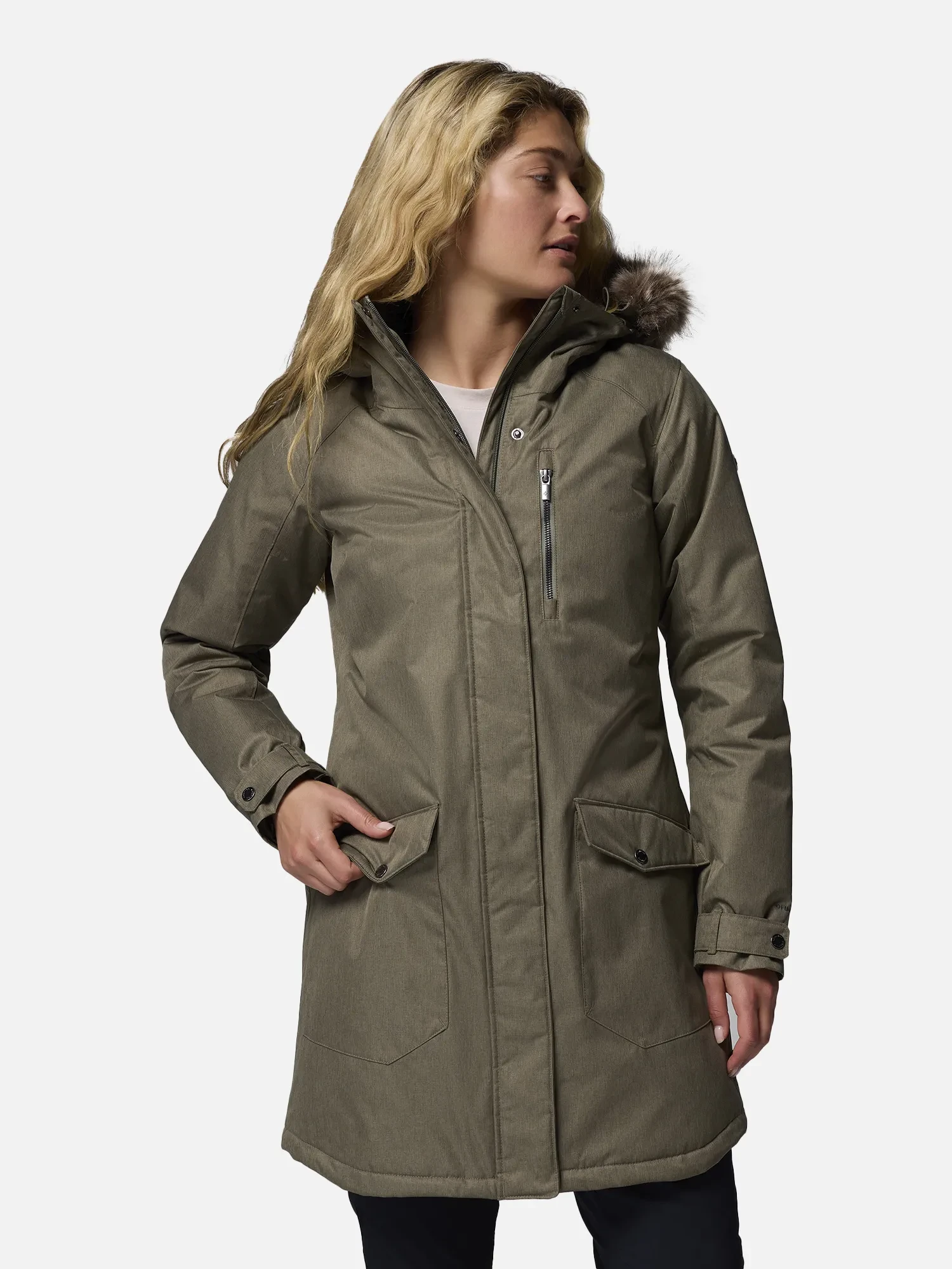 Куртка утепленная женская Columbia Suttle Mountain™ Long Insulated Jacket