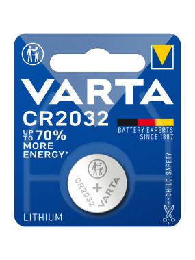 Батарейка Varta CR 2032 BLI, 1 шт Купить в Athletics