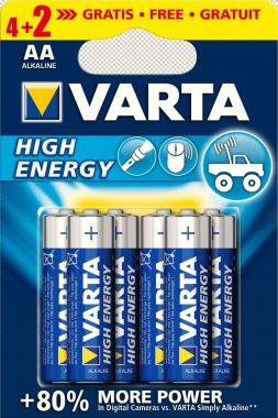 Батарейки Varta Mignon High Energy Купити в Athletics