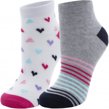 Шкарпетки для дівчаток Demix, 2 пари Купити в Athletics