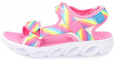 Сандалии для девочек Skechers Hypno-Splash Rainbow Lights Купить в Athletics