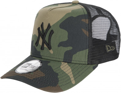 Бейсболка мужская New Era Clean Trucker Купить в Athletics