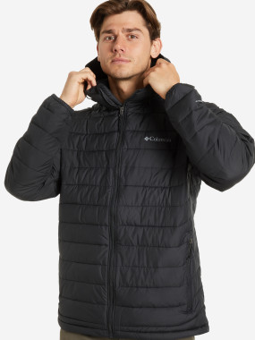 Куртка утепленная мужская Columbia Powder Lite Hooded Jacket Купить в Athletics