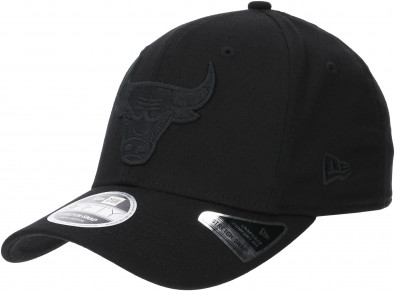 Бейсболка мужская New Era Tonal Black 9Fifty Stretch Купить в Athletics