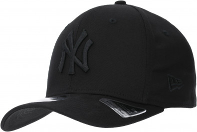 Бейсболка мужская New Era Tonal Black 9Fifty Stretch Купить в Athletics