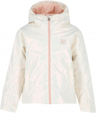 111584-01 122-128  Куртка утепленная для девочек Girl's Padded Jacket кремовый р.122-128 Купить в Athletics