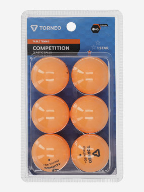 Мячи для настольного тенниса Torneo, 6 шт. Купить в Athletics