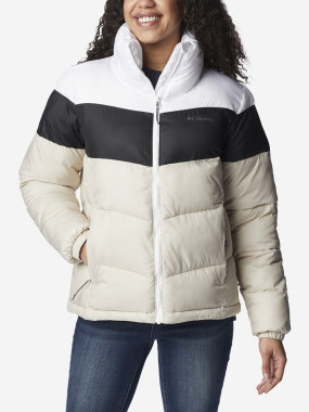 Куртка утеплена жіноча Columbia Puffect Color Blocked Jacket Купити в Athletics