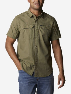 Рубашка с коротким рукавом мужская Columbia Silver Ridge™ 2.0 Short Sleeve Shirt Купить в Athletics