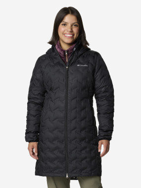 Пуховик жіночий Columbia Delta Ridge II Long Down Jacket Купити в Athletics