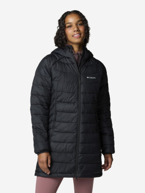 Куртка утеплена жіноча Columbia Powder Lite II Mid Jacket Купити в Athletics