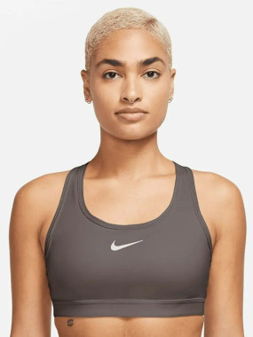 Спортивний топ бра жіночий Nike Swoosh Medium Support Купити в Athletics