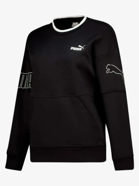 Світшот жіночий PUMA Power Colourblock Crew Neck Купити в Athletics