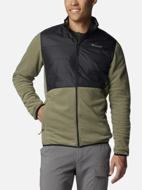 Джемпер флисовый мужской Columbia Basin Butte Full Zip Fleece II Купить в Athletics